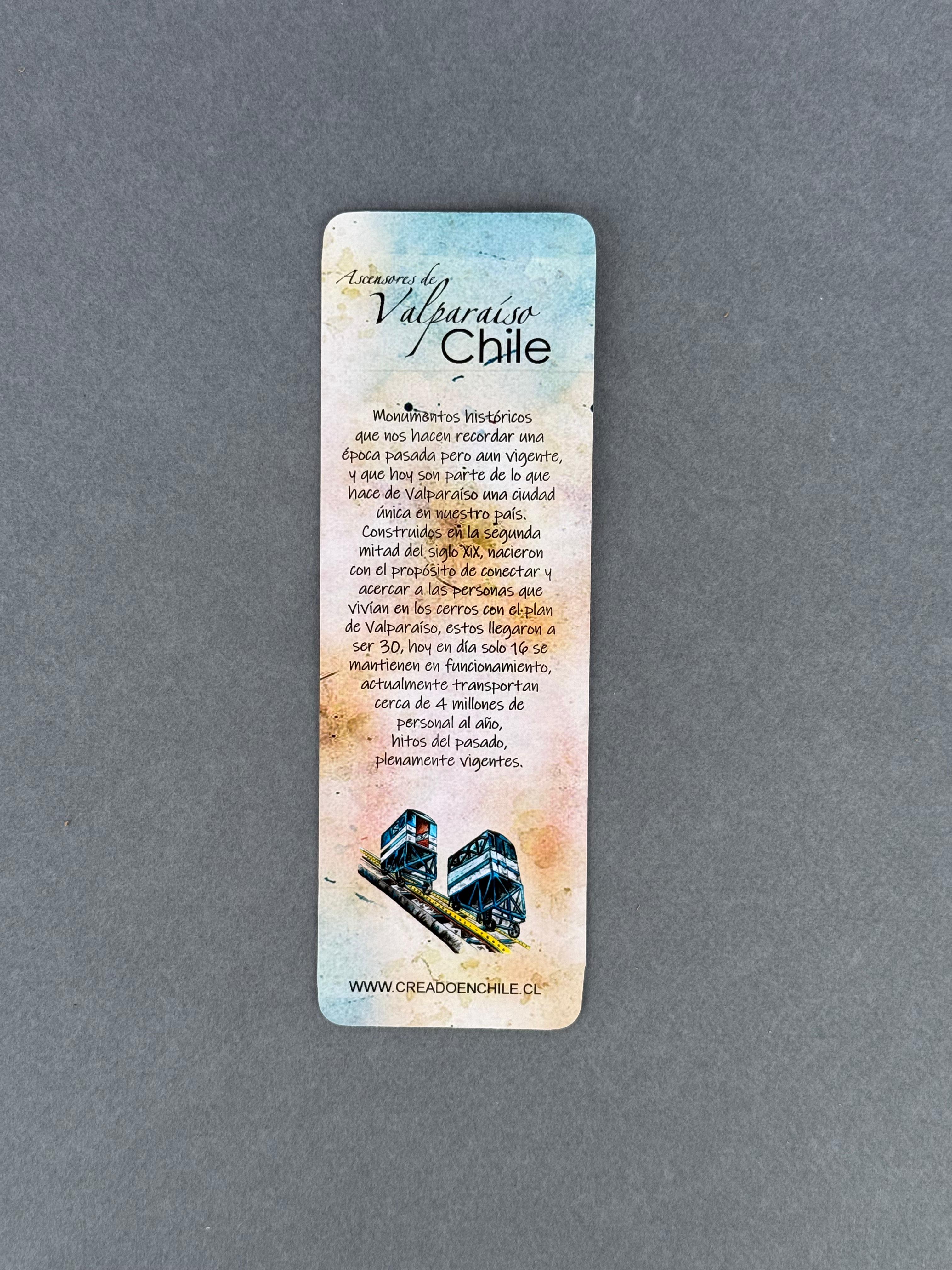 Marcalibros Ascensores de Valparaíso