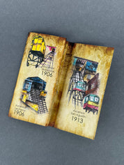 Tríptico Ascensores de Valparaíso