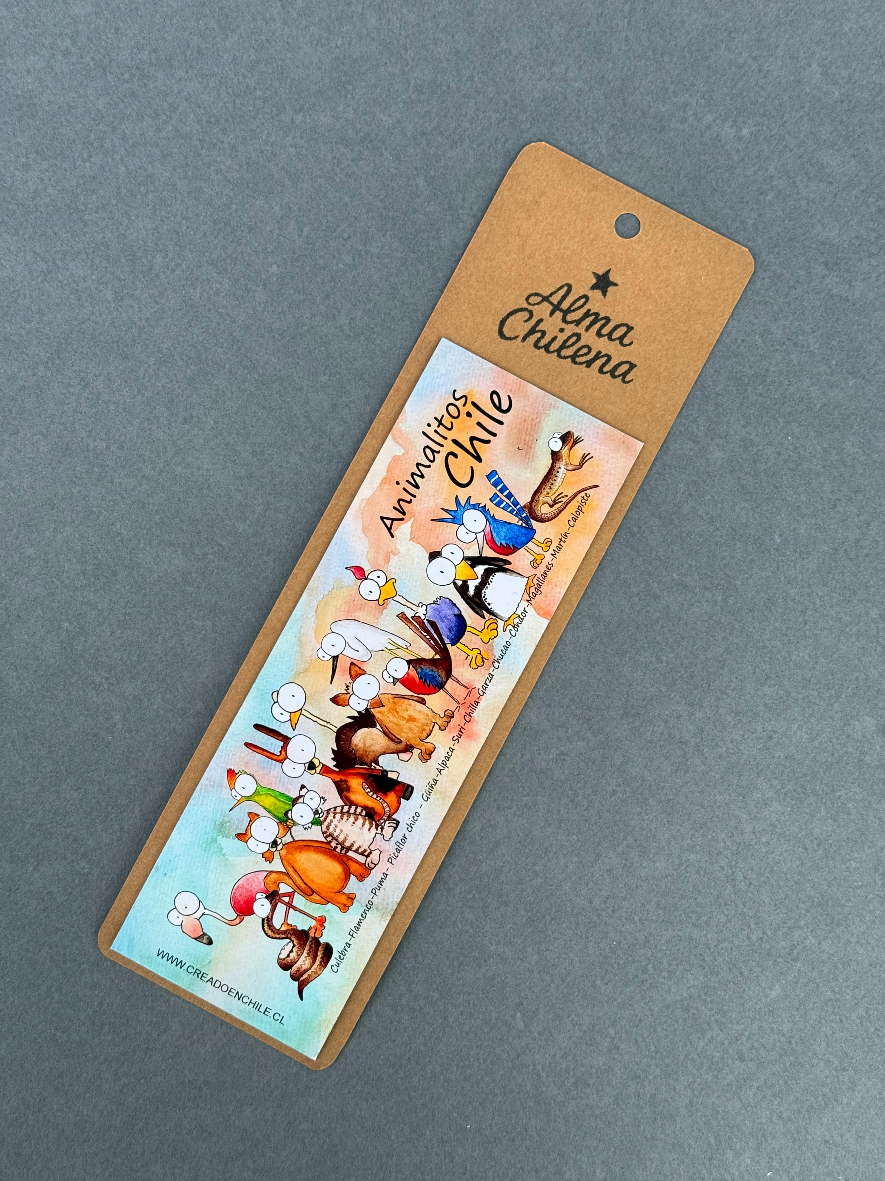 Imán con Diseño Animalitos de Chile