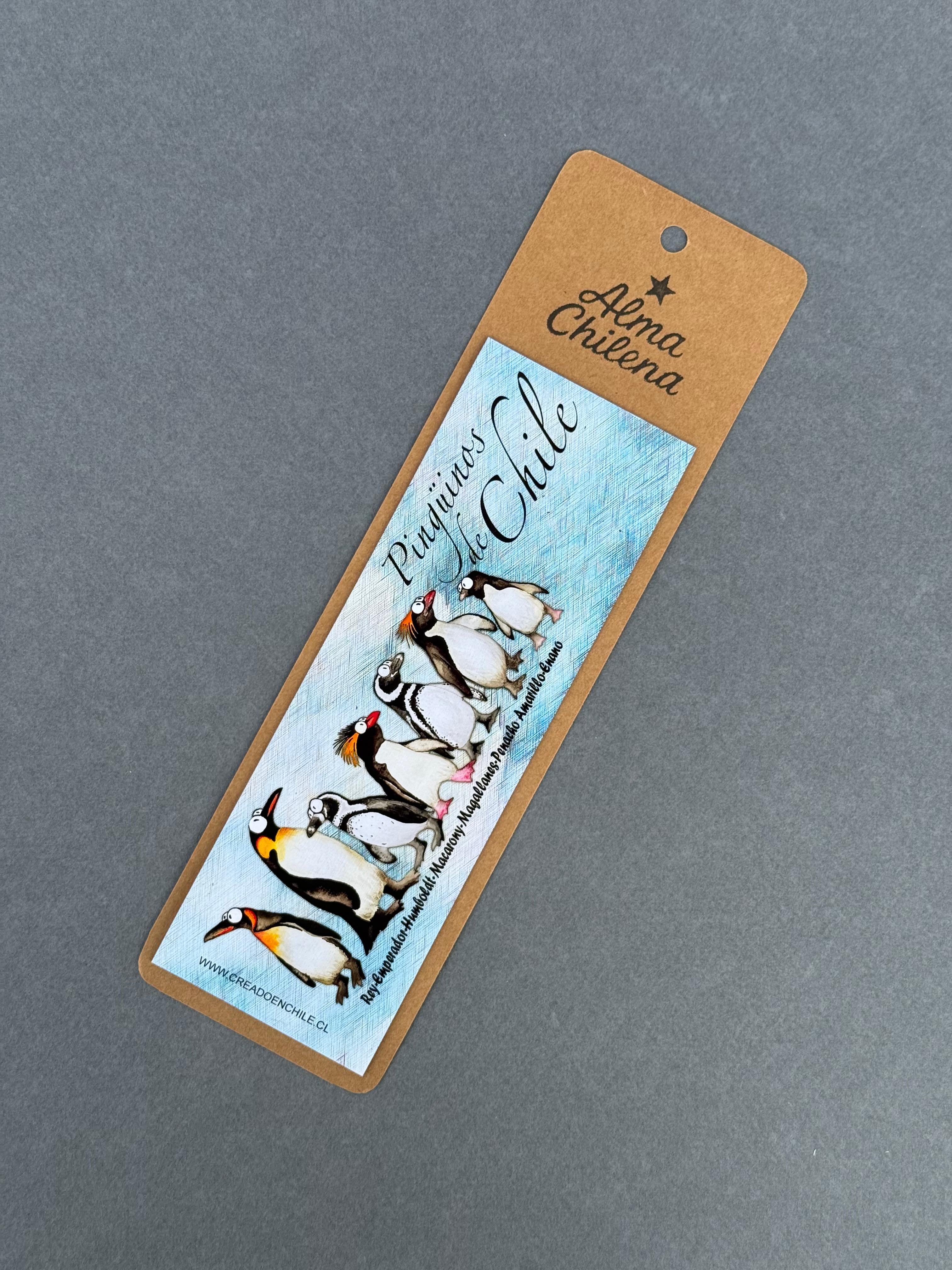 Imán con Diseño Pingüinos de Chile