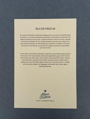 Lámina Isla de Pascua III - papel texturado fine art 19x27 cm