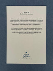 Lámina Chucao - papel texturado fine art 19x27 cm