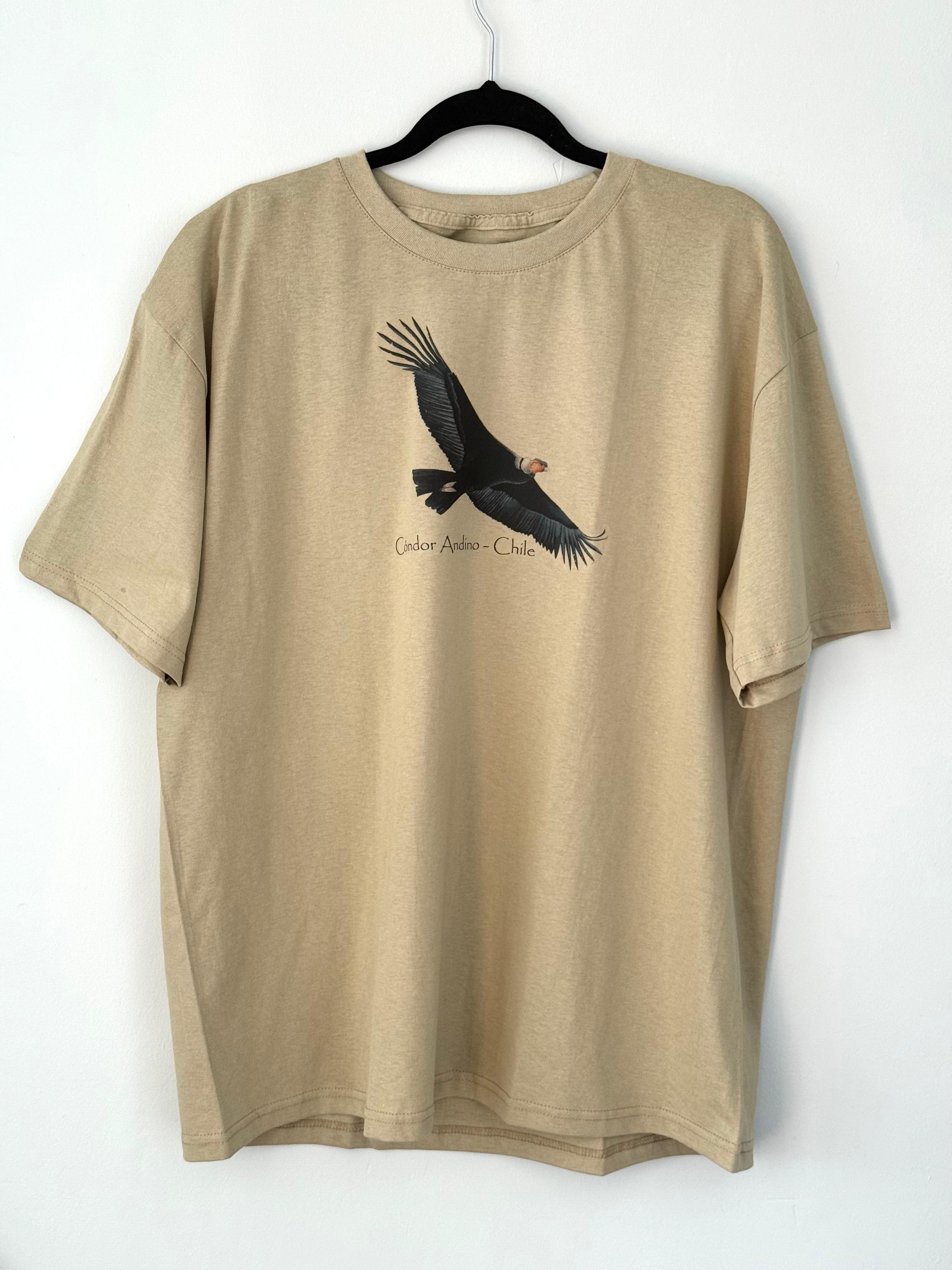 Polera Manga Corta Adultos Cóndor(BEIGE)