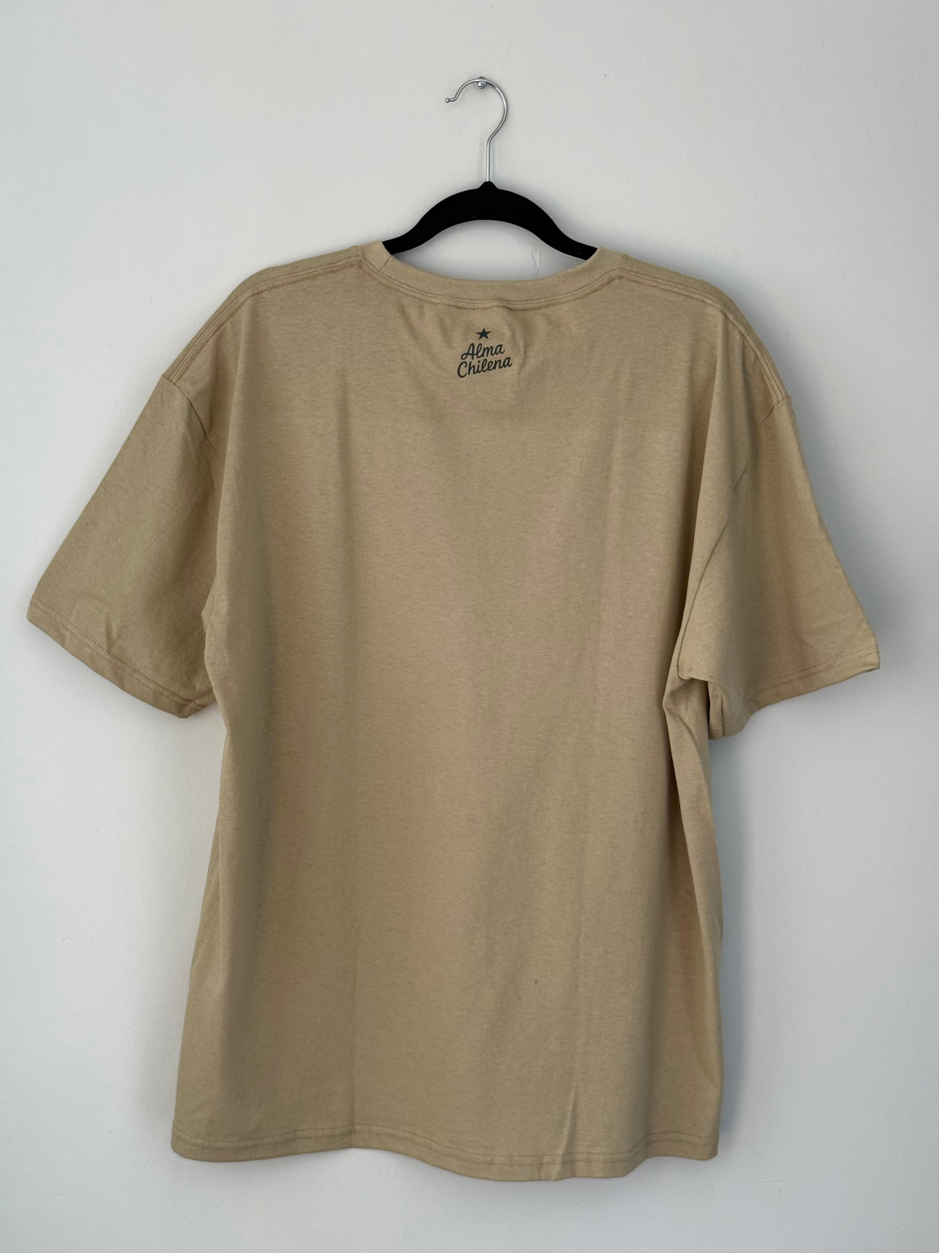 Polera Manga Corta Adultos Cóndor(BEIGE)