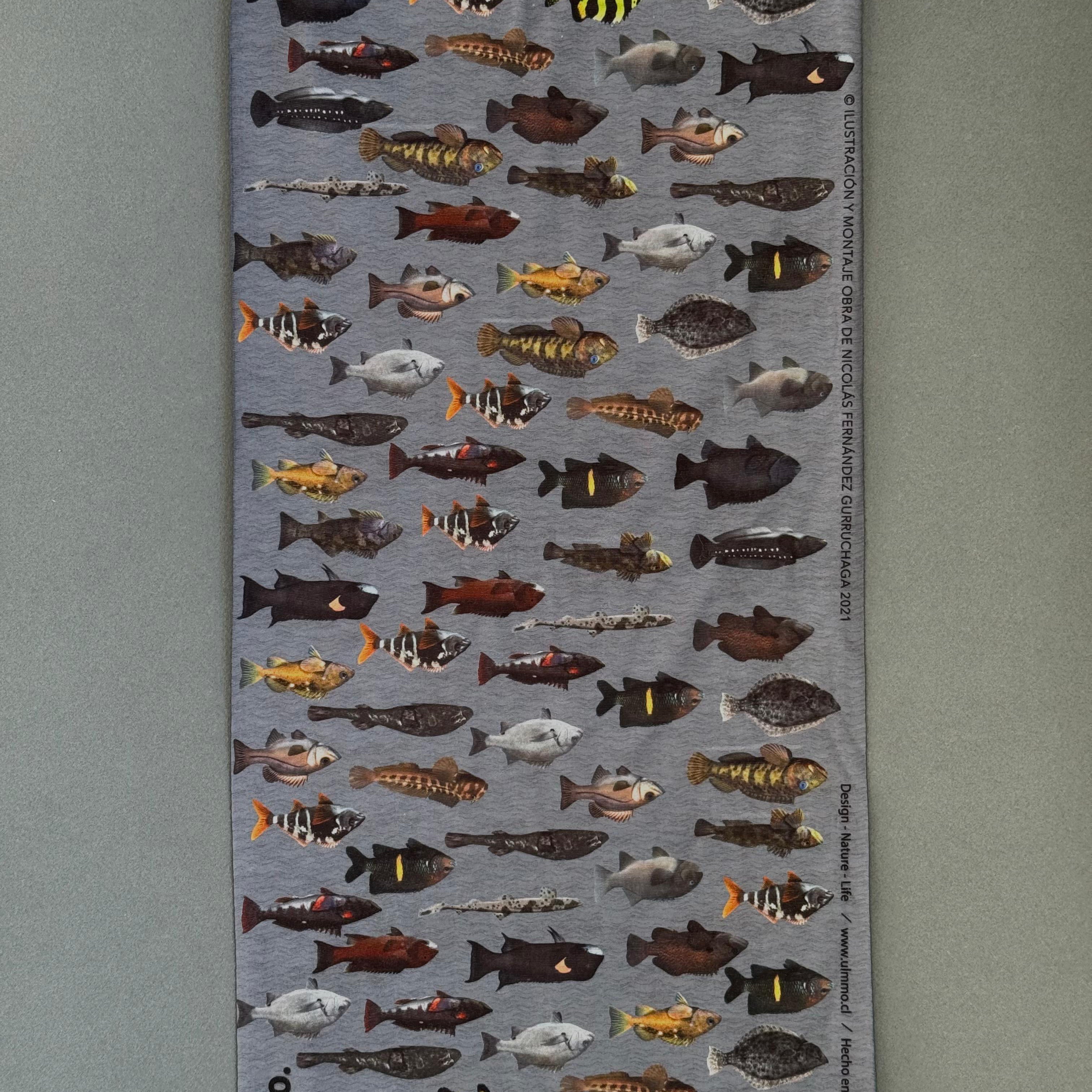 BANDANA PECES DE CHILE - Creado en Chile
