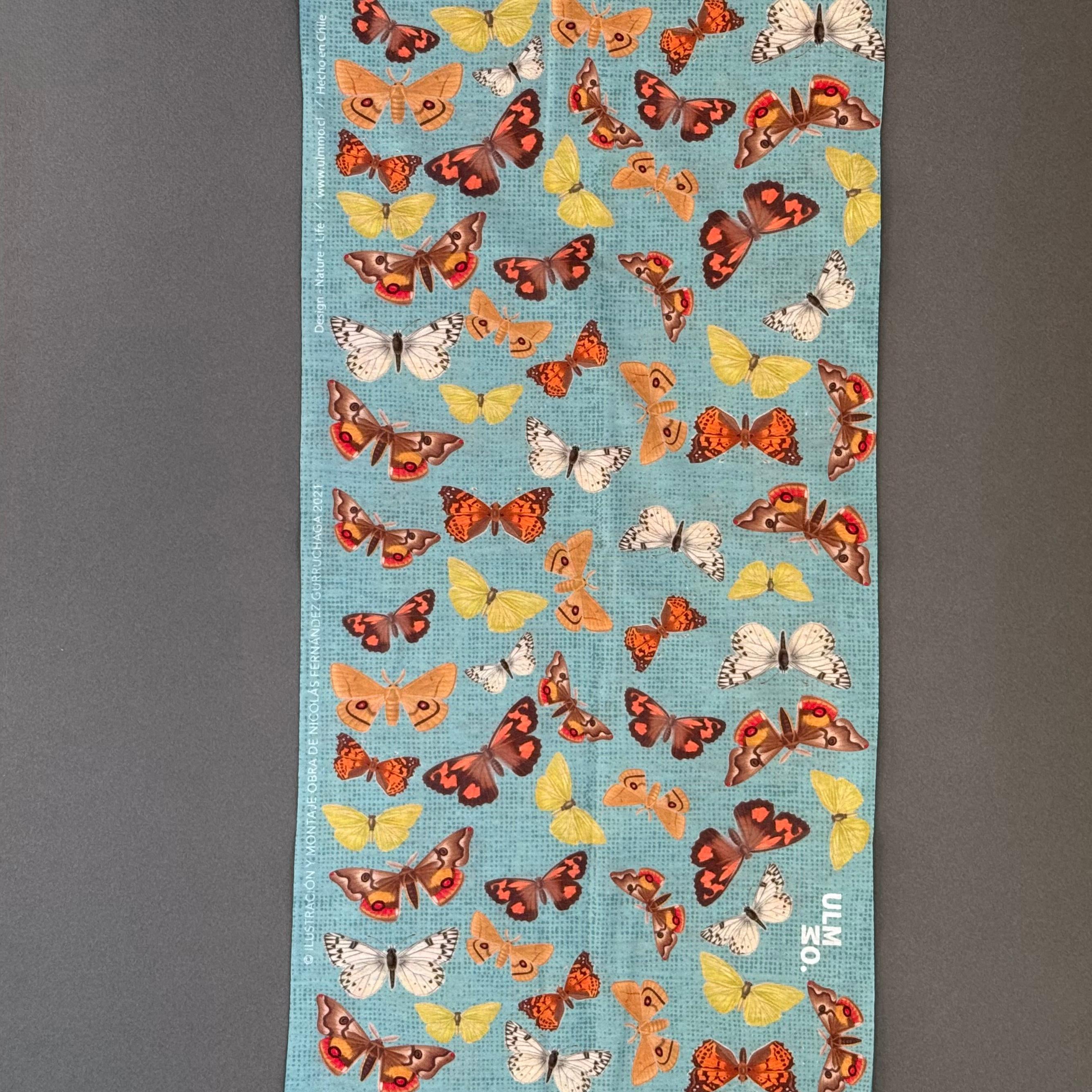 BANDANA MARIPOSAS DE CHILE - Creado en Chile