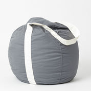 Beachball - Cojín de Playa - Gris con correa blanca