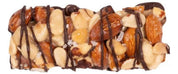 Barra de frutos secos, chocolate negro y sal de mar