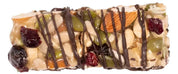 Barra de frutos secos, chocolate negro, cranberries y mix semillas