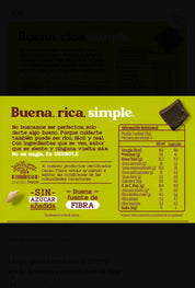 Barra de frutos secos, chocolate negro, cranberries y mix semillas