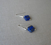 AROS PLATA LAPISLÁZULI FLOR BCN