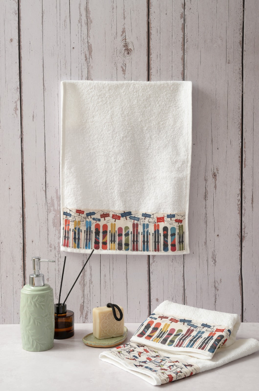 Toalla de Mano 100% algodón | Colección Esquí I