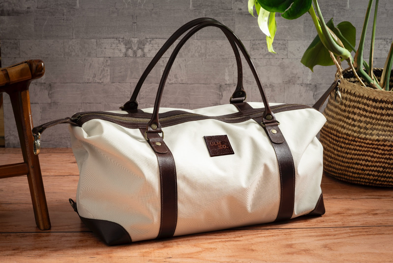 Bolso de Viaje ULMMO - Impermeable Crudo