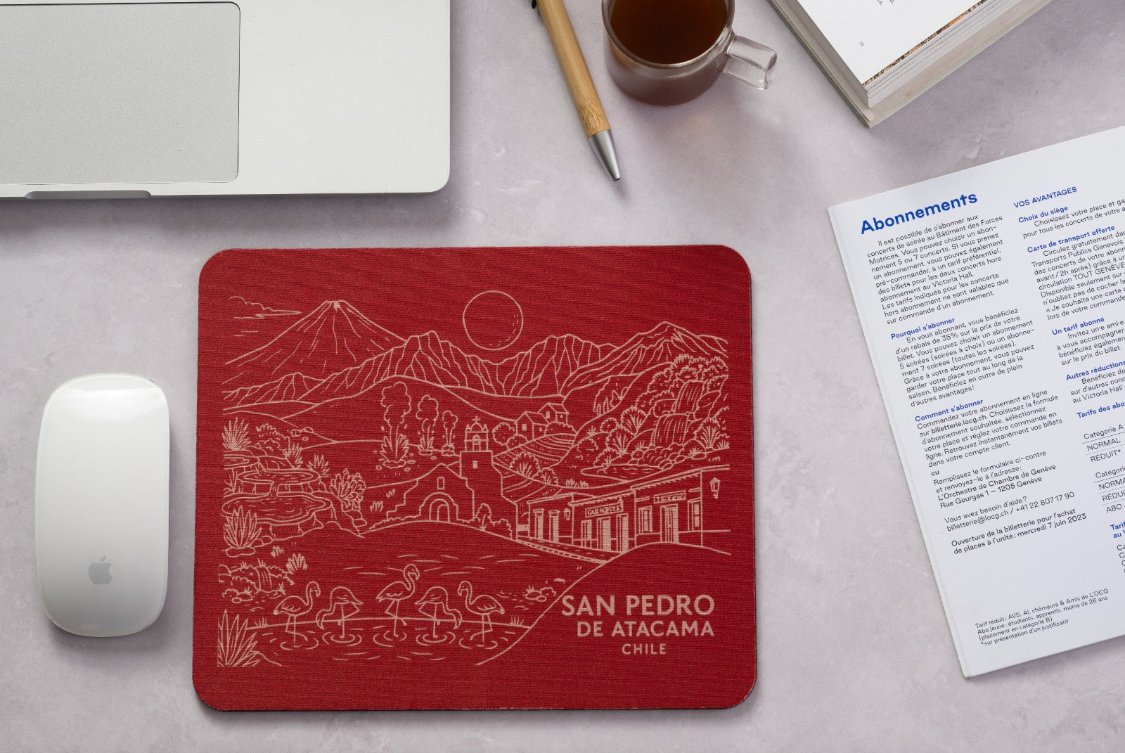 Mouse Pad Ciudades de Chile | San Pedro de Atacama