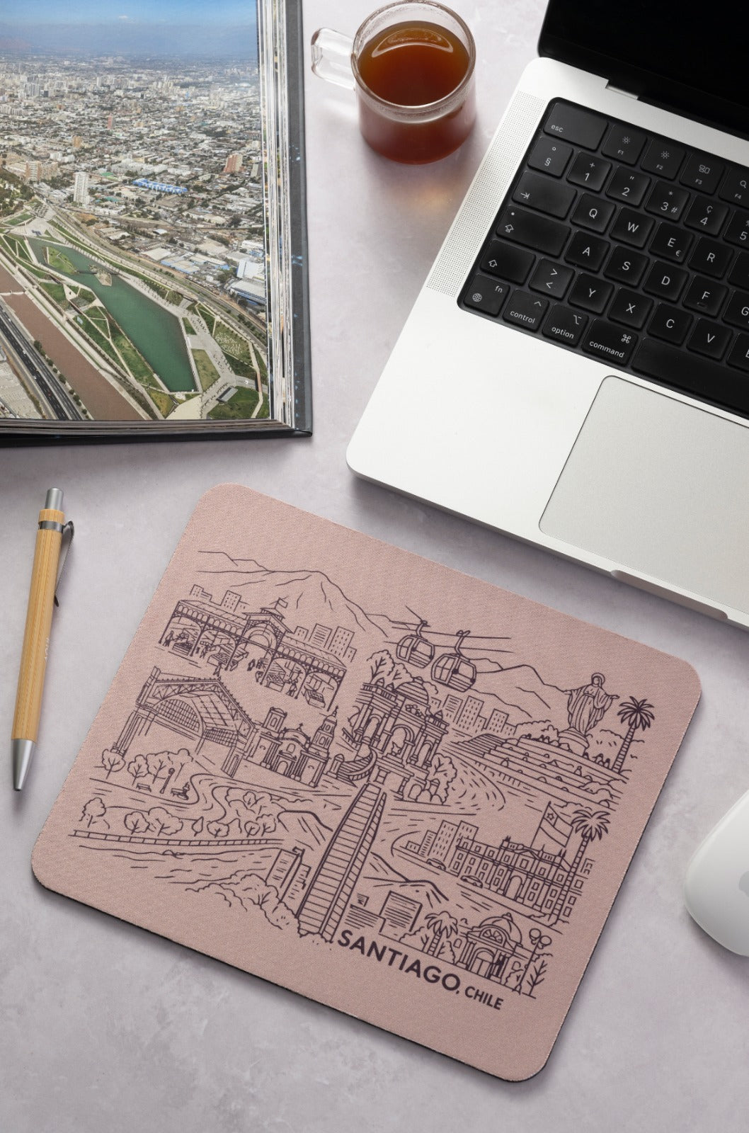 Mouse Pad Ciudades de Chile | Santiago de Chile