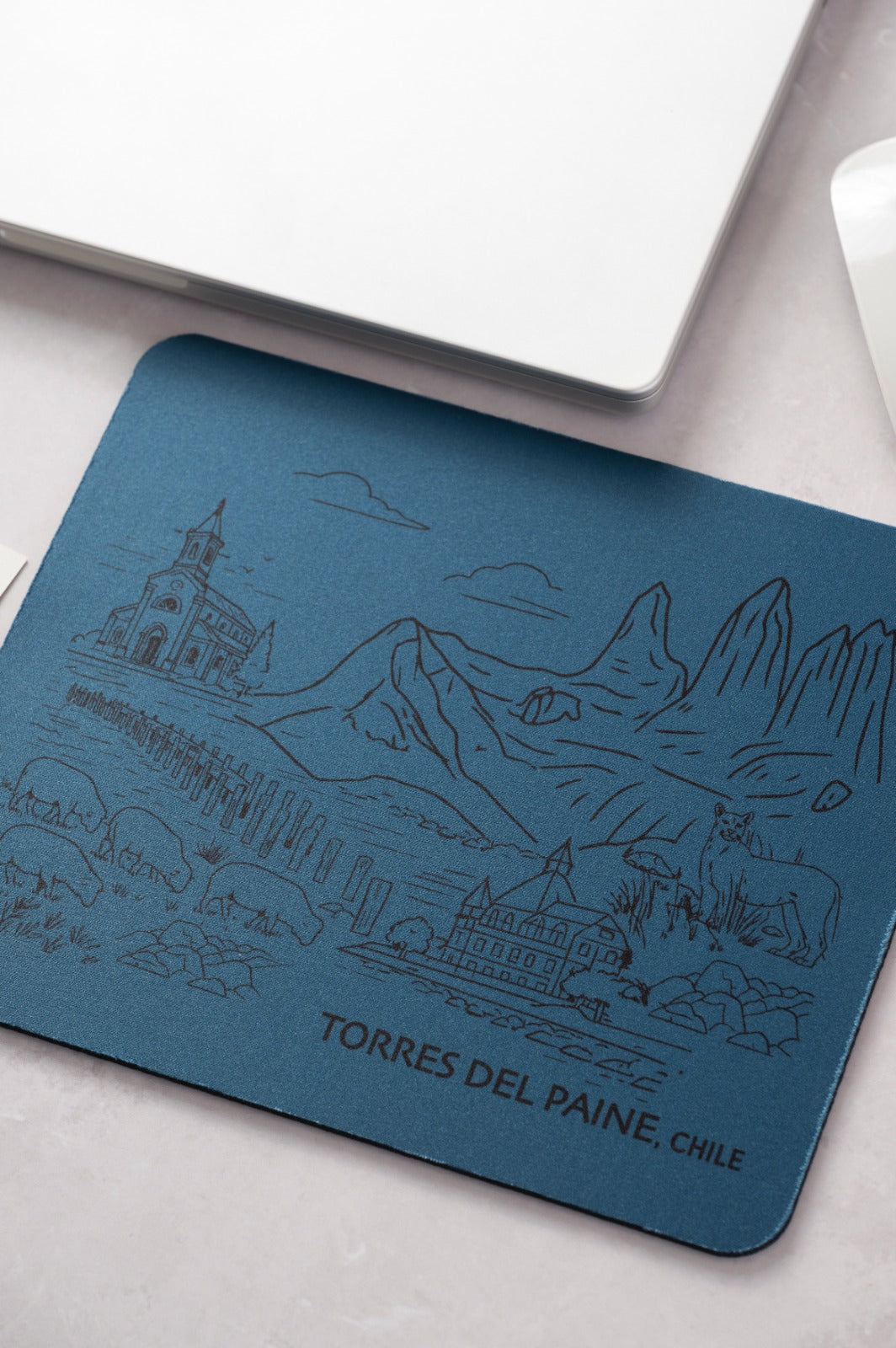 Mouse Pad Ciudades de Chile | Torres del Paine