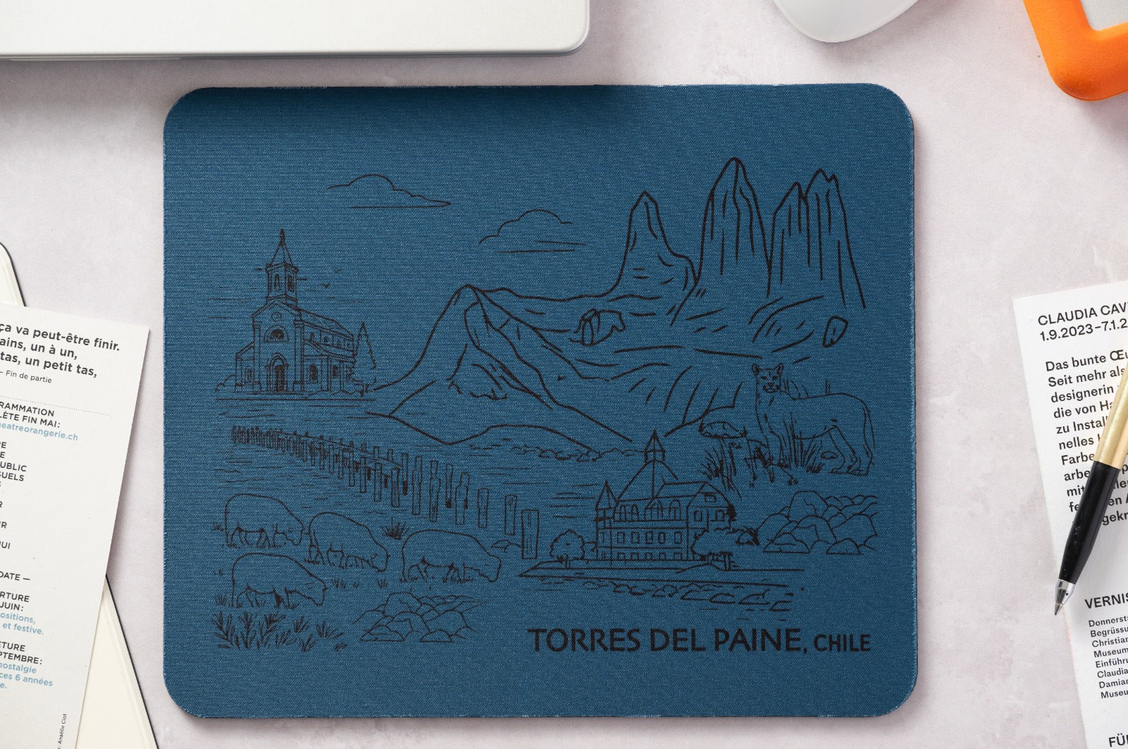 Mouse Pad Ciudades de Chile | Torres del Paine