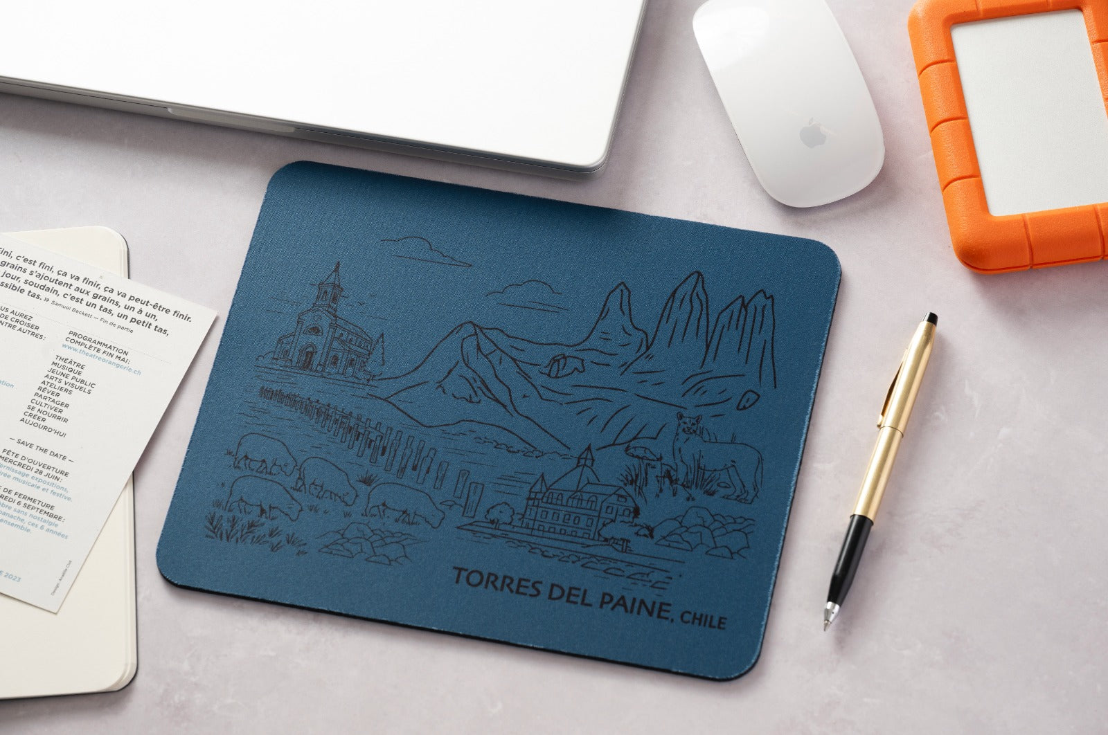 Mouse Pad Ciudades de Chile | Torres del Paine