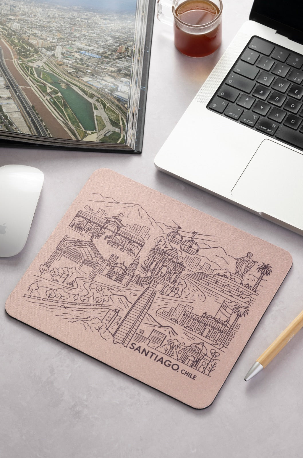 Mouse Pad Ciudades de Chile | Santiago de Chile