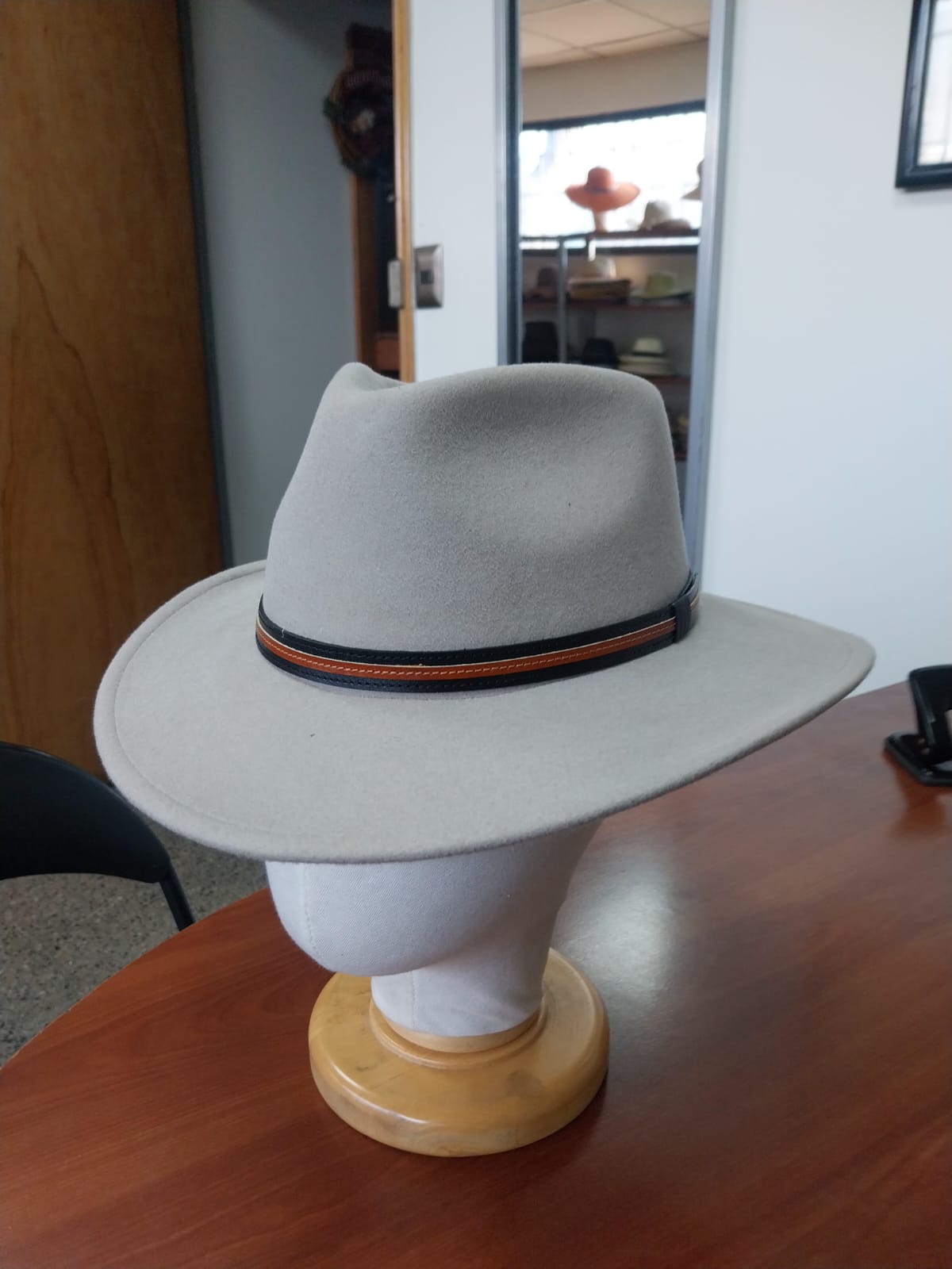 Sombrero paño lana - Color Silver Arena