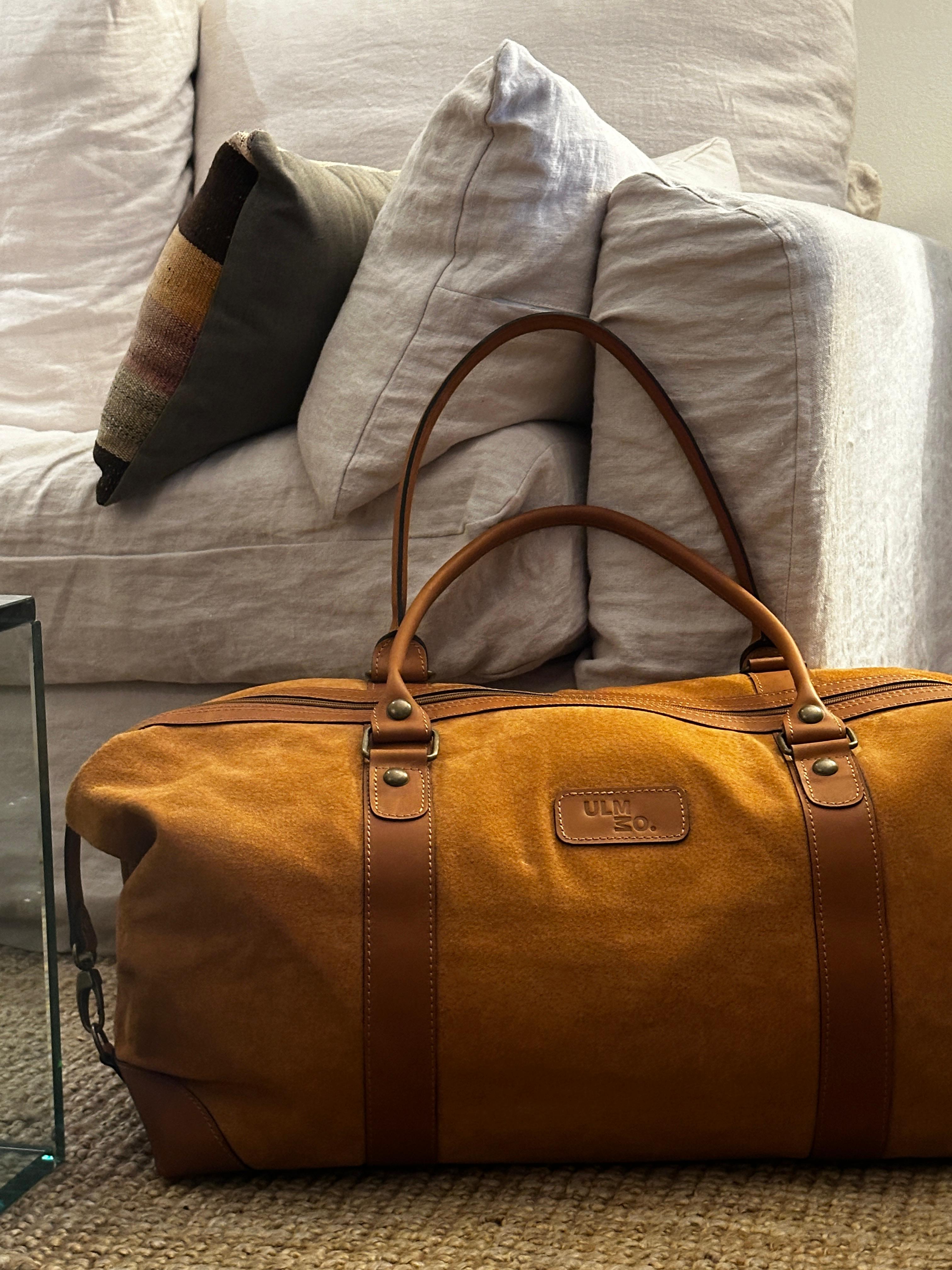 Bolso Baker Tostado - Cuero Carpincho