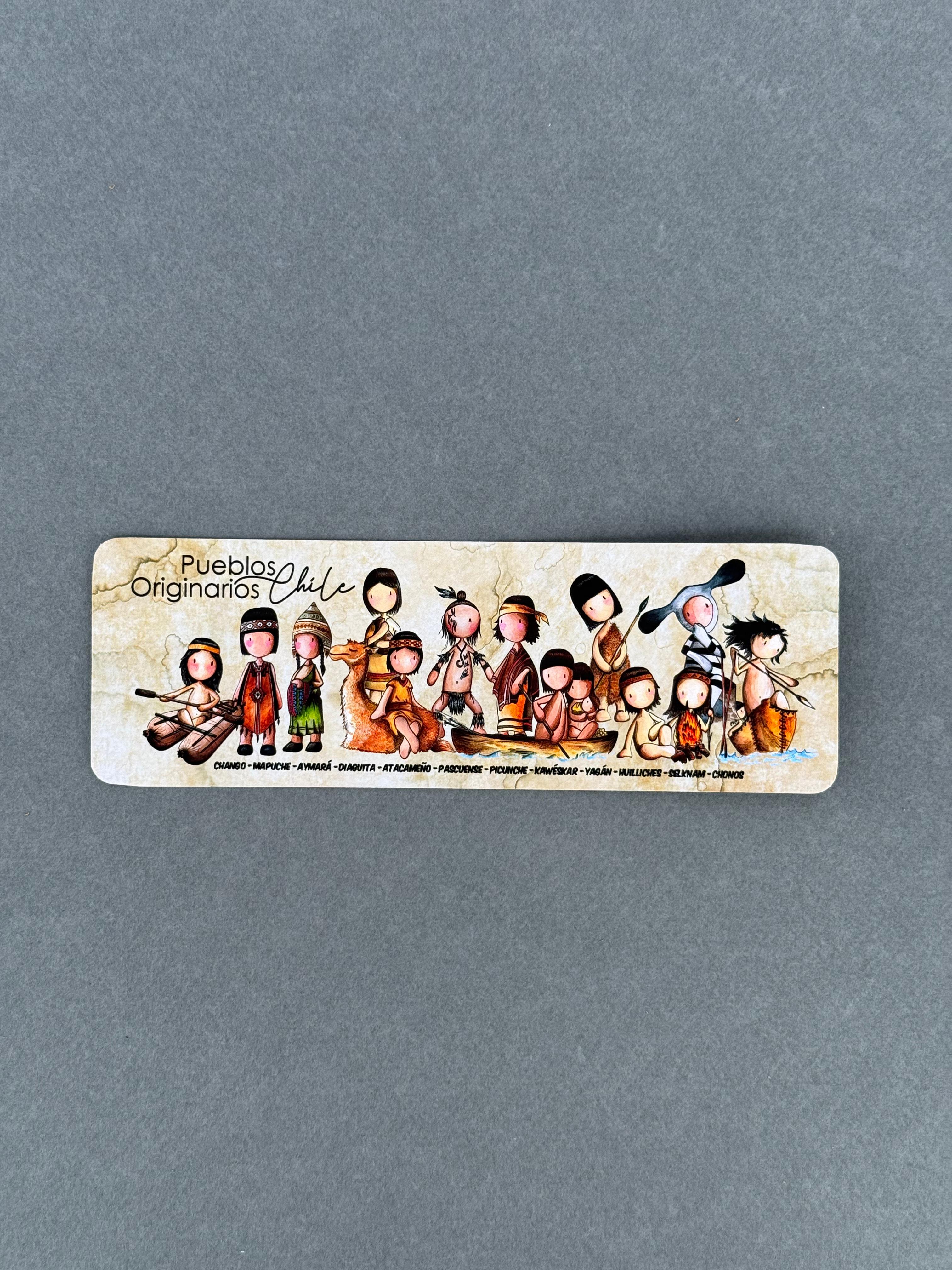 Marcalibros Pueblos Originarios de Chile