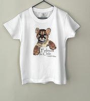 Polera Manga Corta Niños Puma Cahorro Tallas 2 a 8
