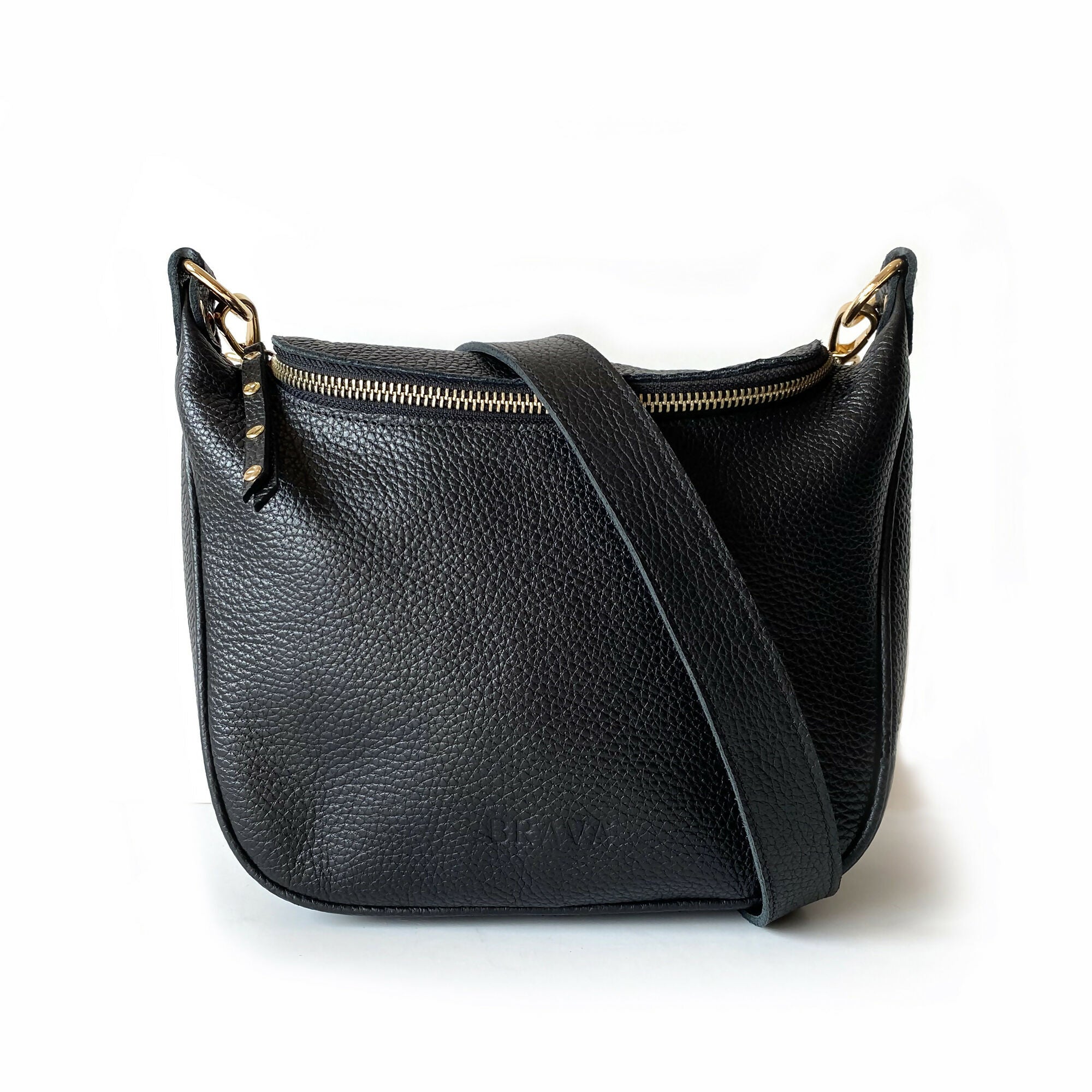 Bandolera de cuero modelo FELICIA