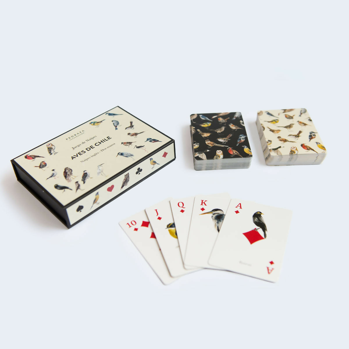 Juego de Naipes Aves de Chile