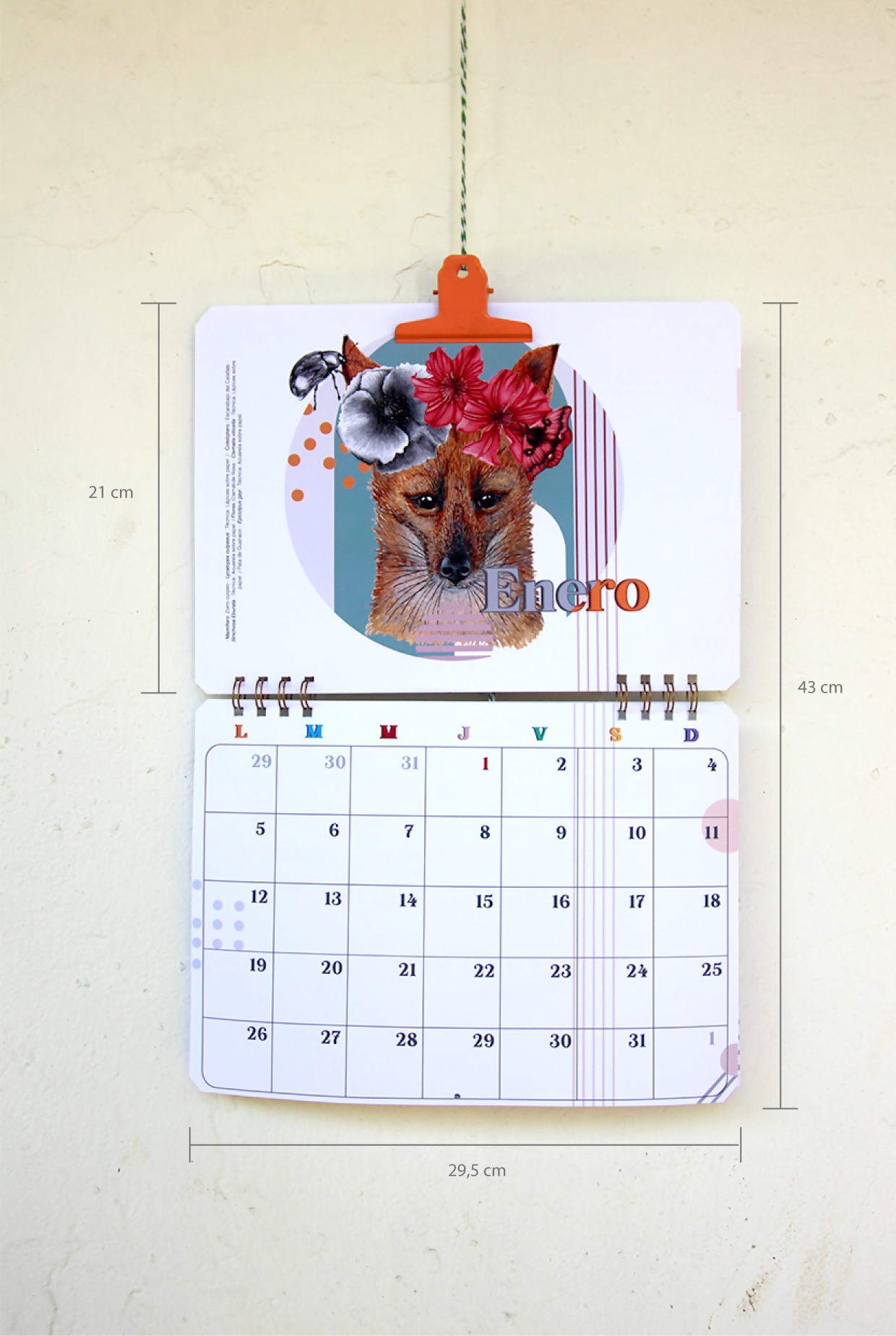 Calendario Muro 2026-2027