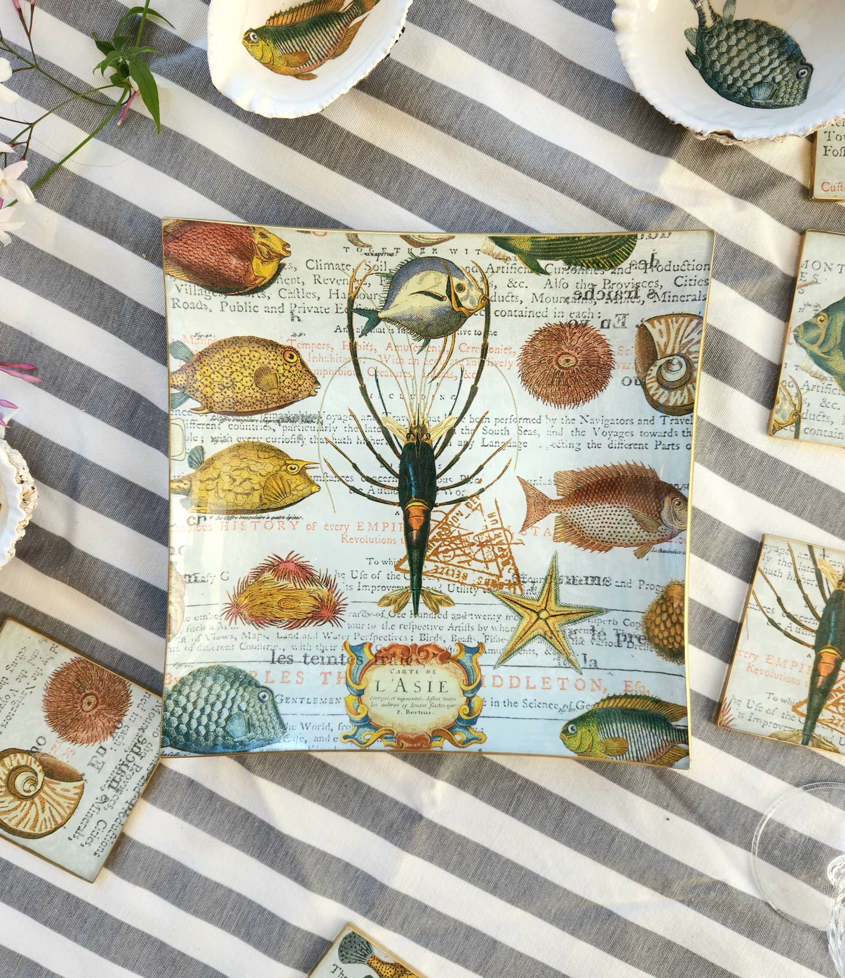 Bandeja cuadrada 30 cm