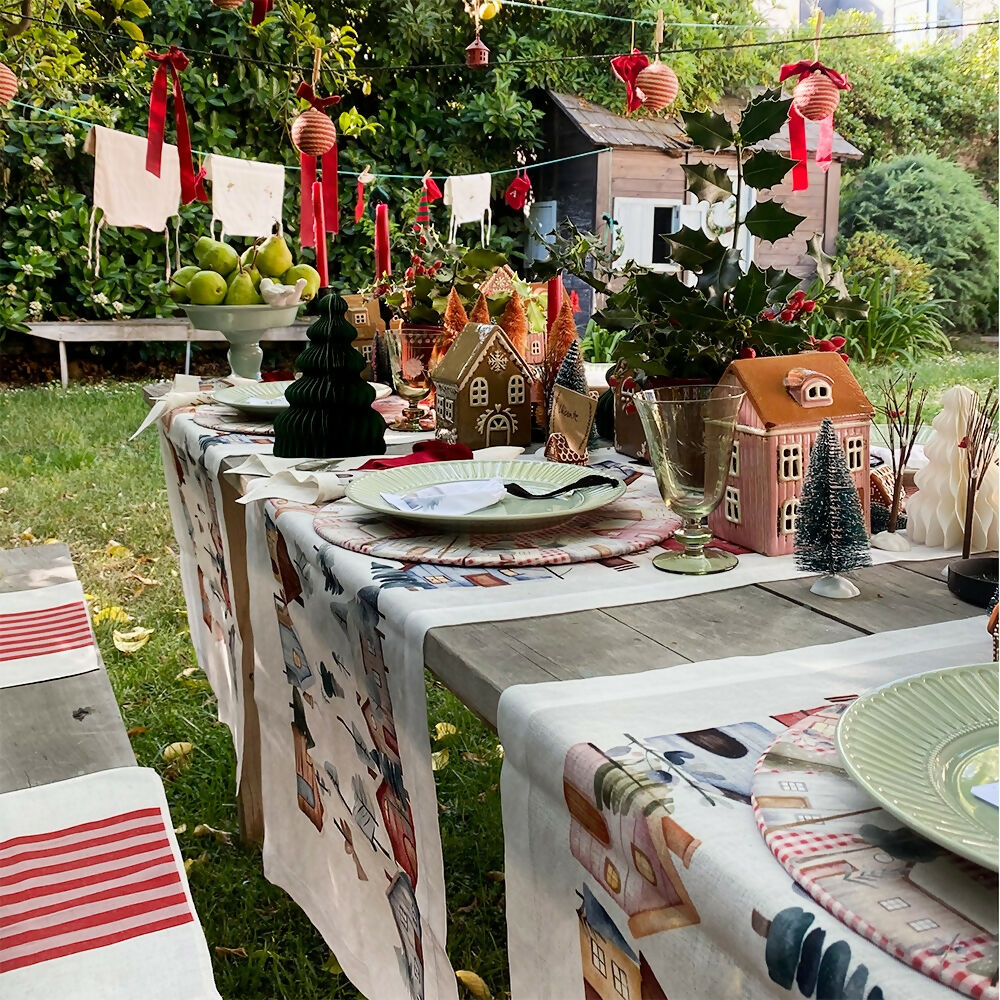 Camino de Mesa Casas - Velo Organza