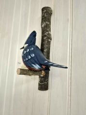 Pájaro tallado Martín Pescador