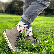 Calcetines con Diseño de Aves de Chile