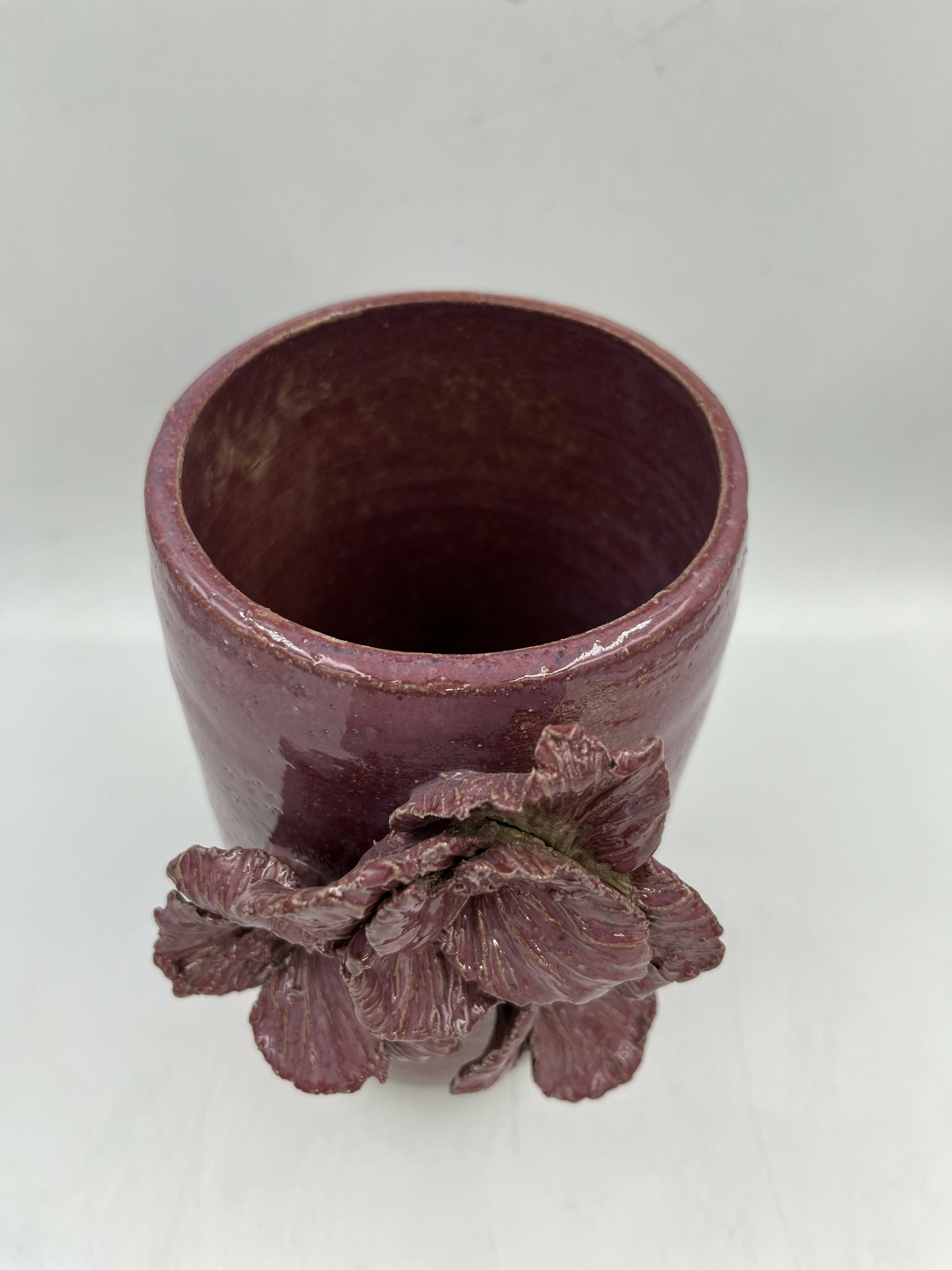 Florero de cerámica gres