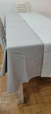 Mantel Tusor liso gris