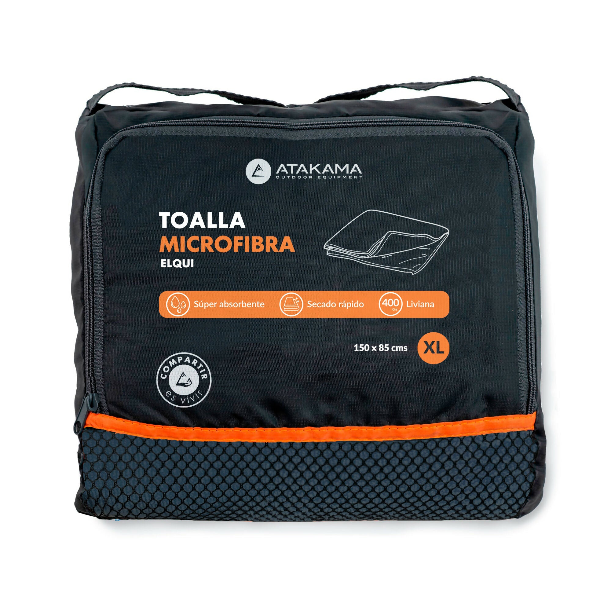 TOALLA MICROFIBRA ELQUI XL