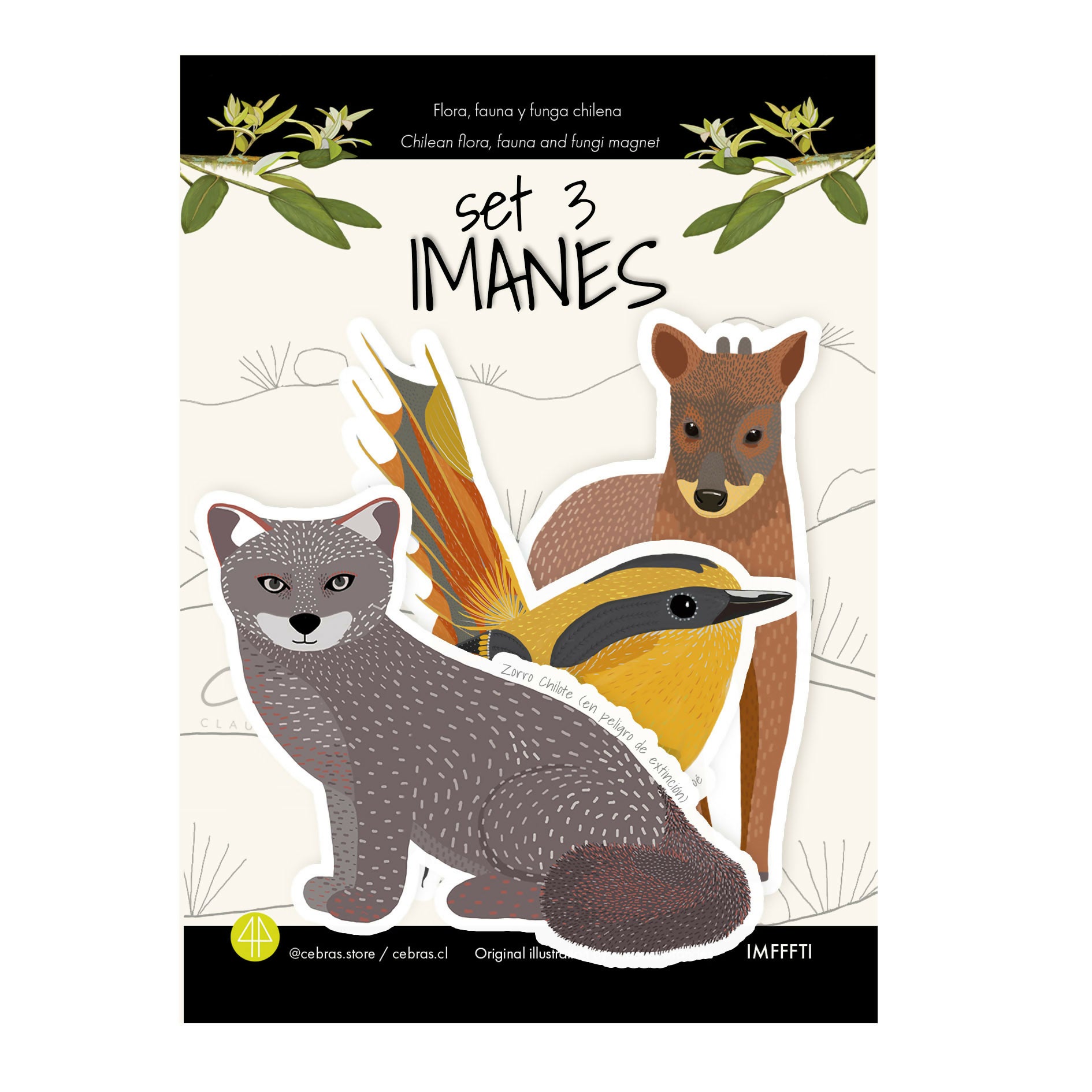 SET X 3 CHILOTE POST IMAN