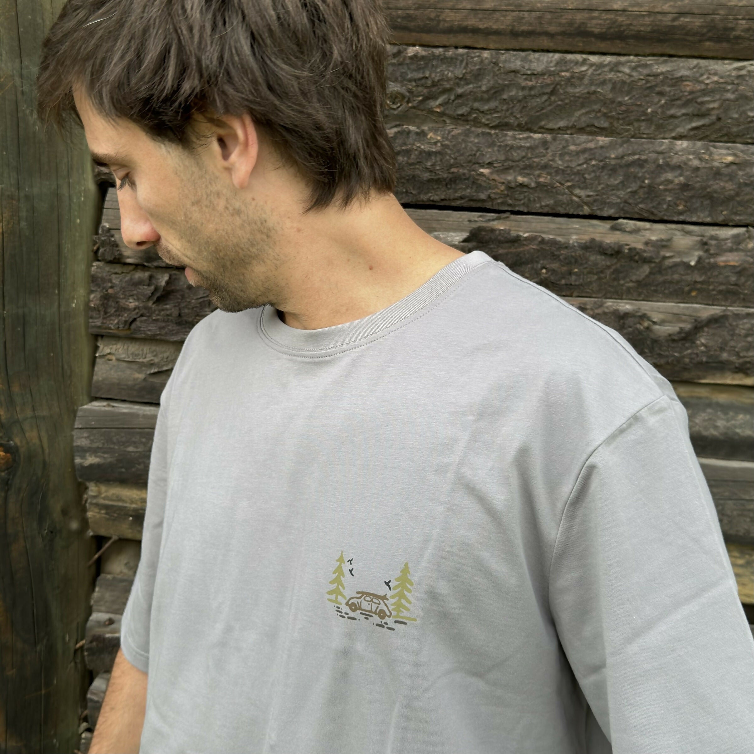 polera mc austral gris