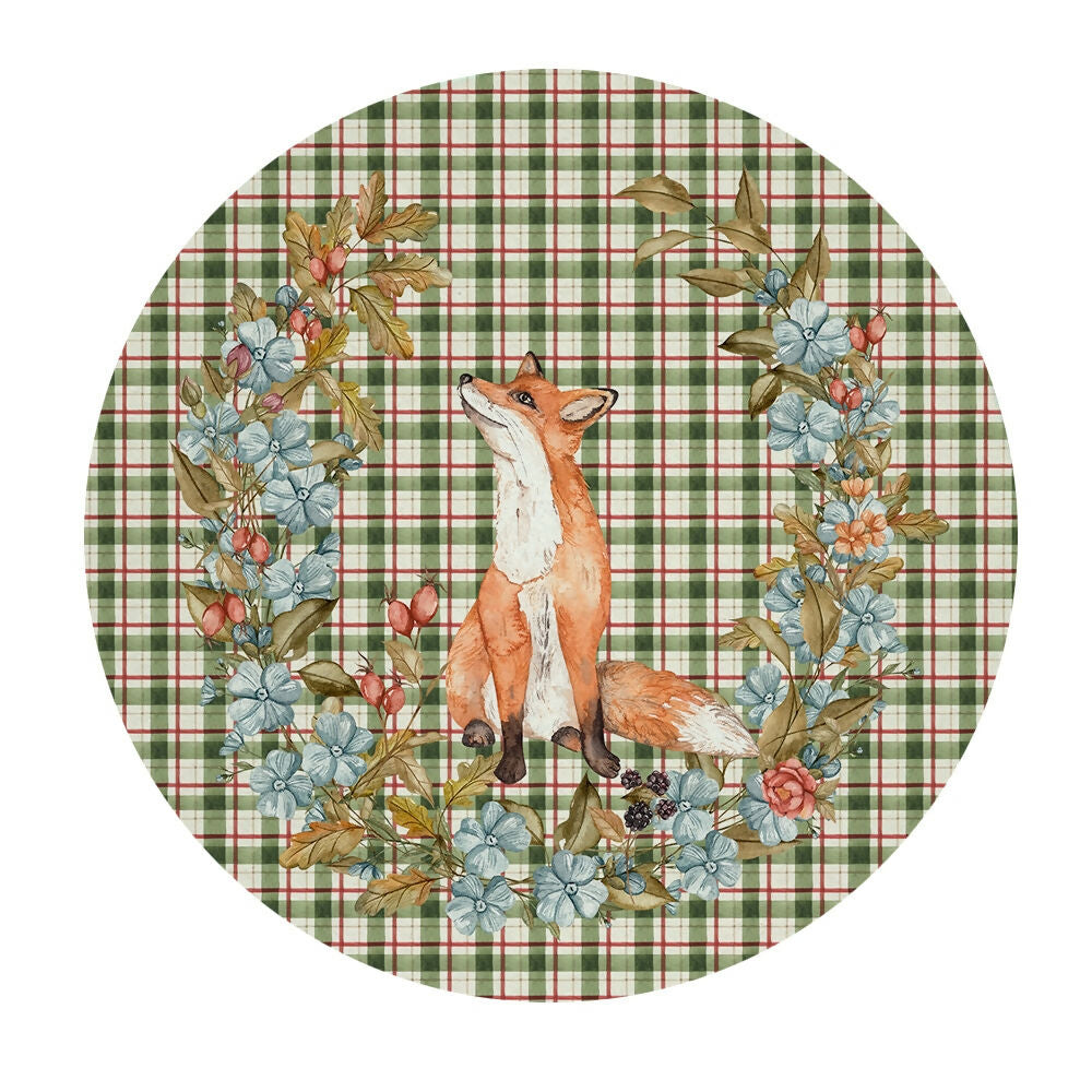 Set 4 Bajoplatos Woodland