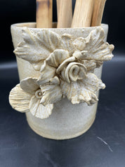 Contenedor de servicio de cerámica gres