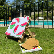 Respaldo o reposera playa sandías Paper Home 11