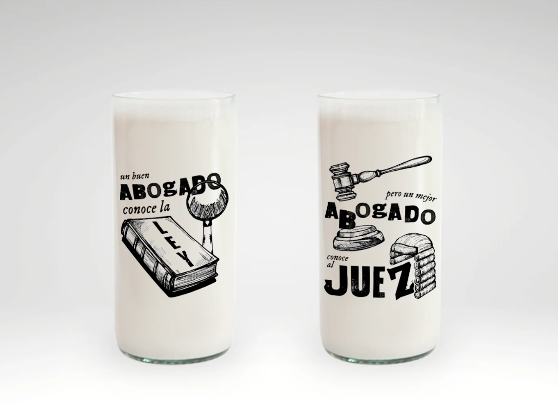 Abogados - Juego de 6 Vasos