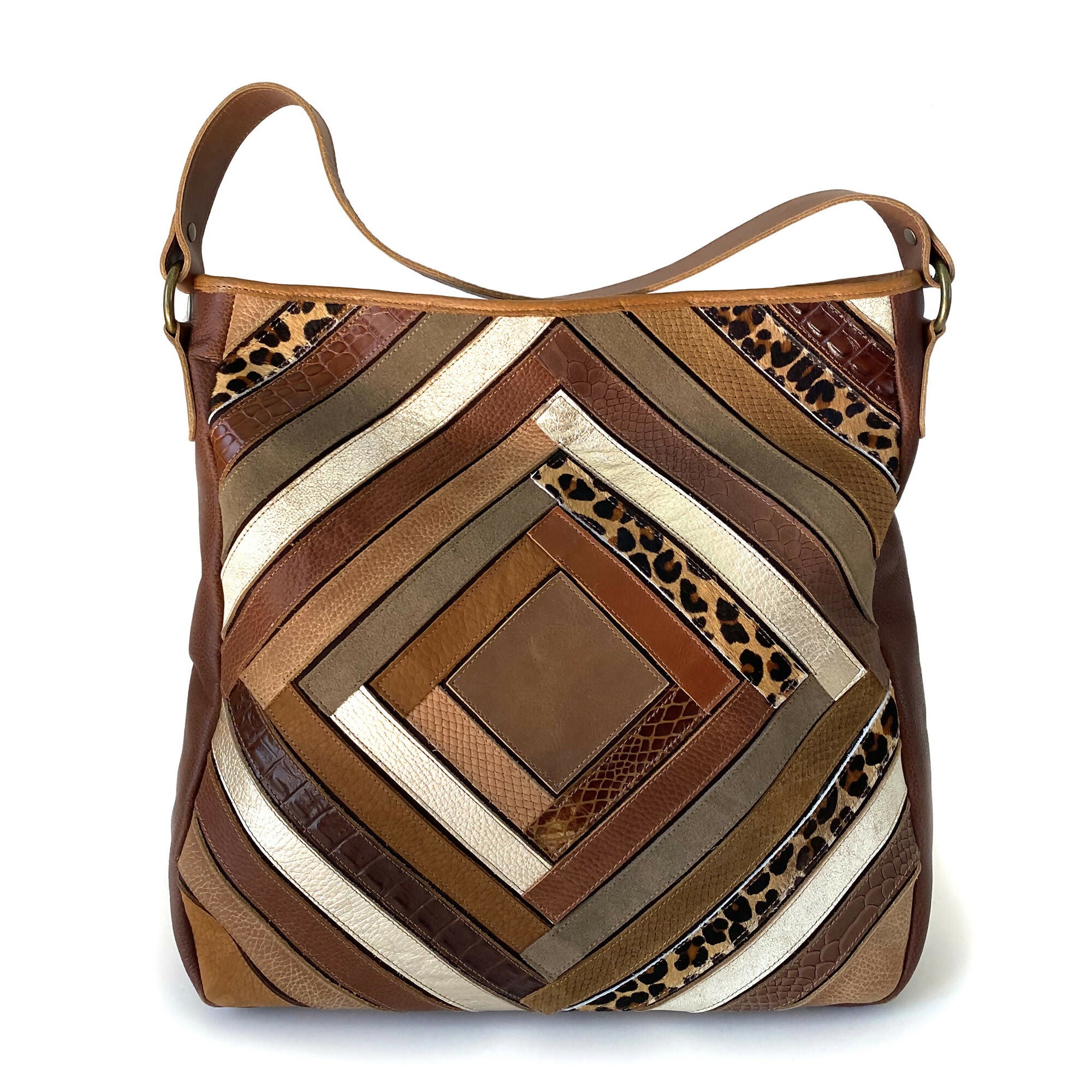 Cartera de cuero modelo GRETA