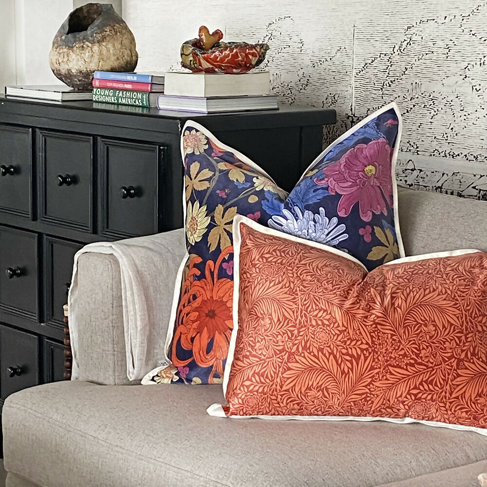 Cojín Crisantemos - 60 x 60