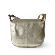 Bandolera de cuero modelo FELICIA Champagne