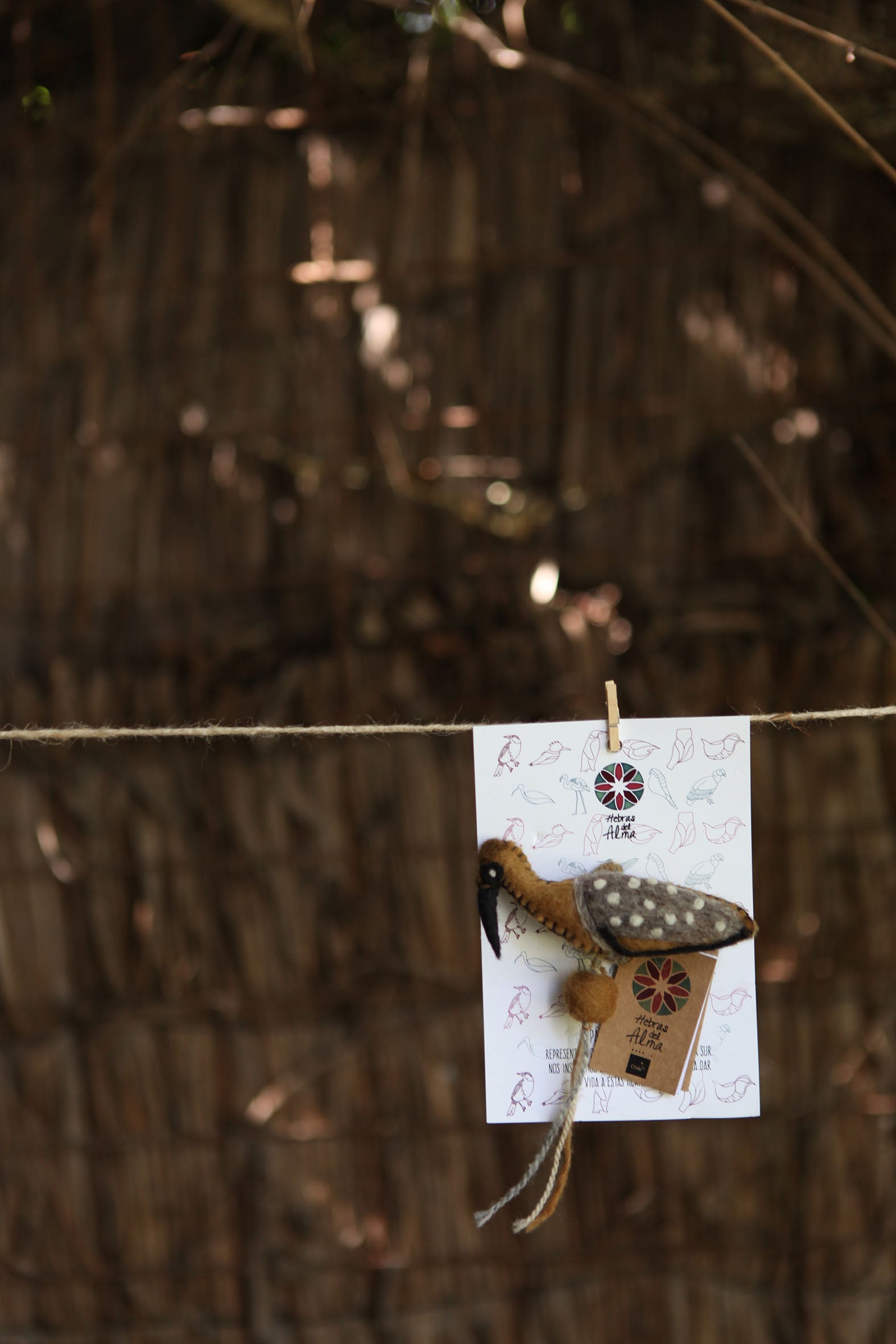 Pajarito prendedor Bandurria Cafe