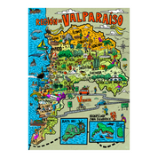 Puzzle Región de Valparaíso 1000 Piezas