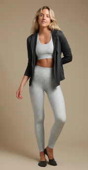 Full Zip Hoodie Black