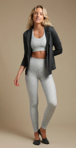 Full Zip Hoodie Black